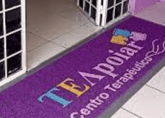 Tapete ou capacho personalizado de vinil antiderrapante em Boituva - SP