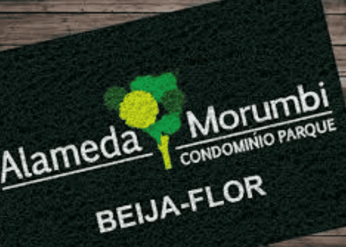 Tapetes ou capachos personalizados de vinil para condomínios em Boituva - SP