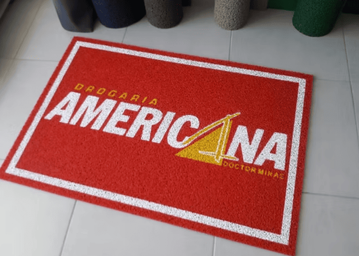 Tapetes ou capachos personalizados para loja em Mauá - SP