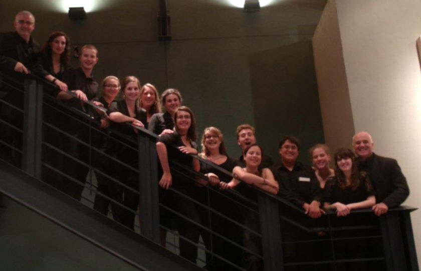Good memories with our class photo of the 2012 Oboe Class at Domaine Forget, Canada