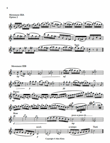 Mozart Oboe Concerto, K. 314, Alex Klein Cadenzas | Alex Klein