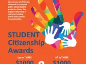 Student citizenship awards poster