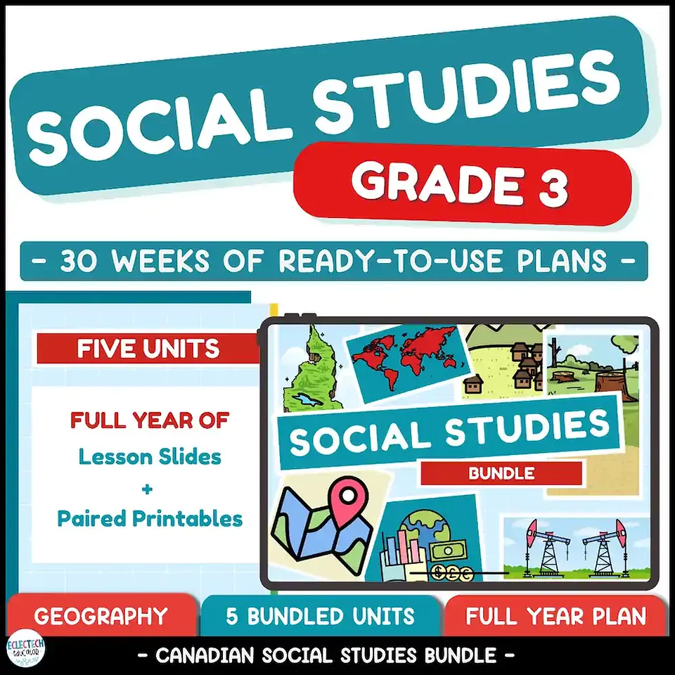 Social Studies Bundle Grade 3