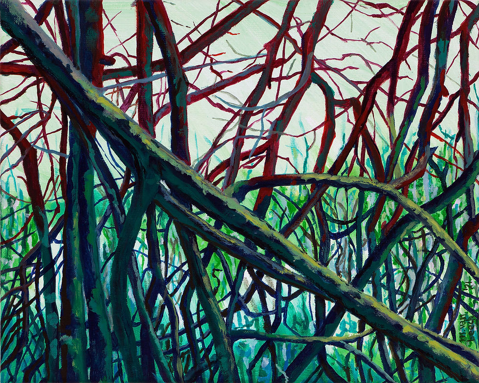 shrubbery #1. 04-2021