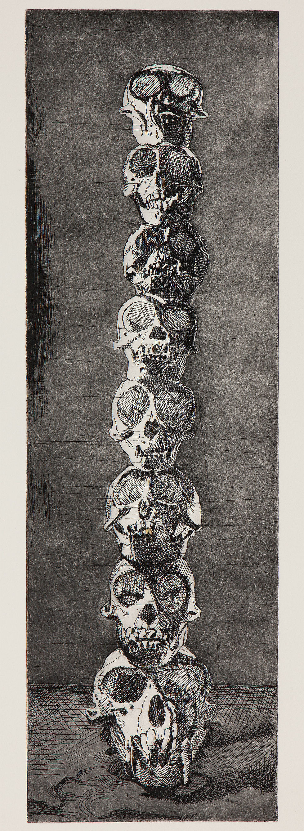 1000 heads and skulls : # 472-479 - Pile of skulls