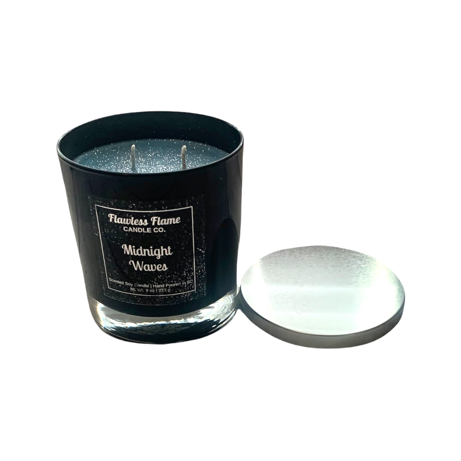Midnight waves kaars