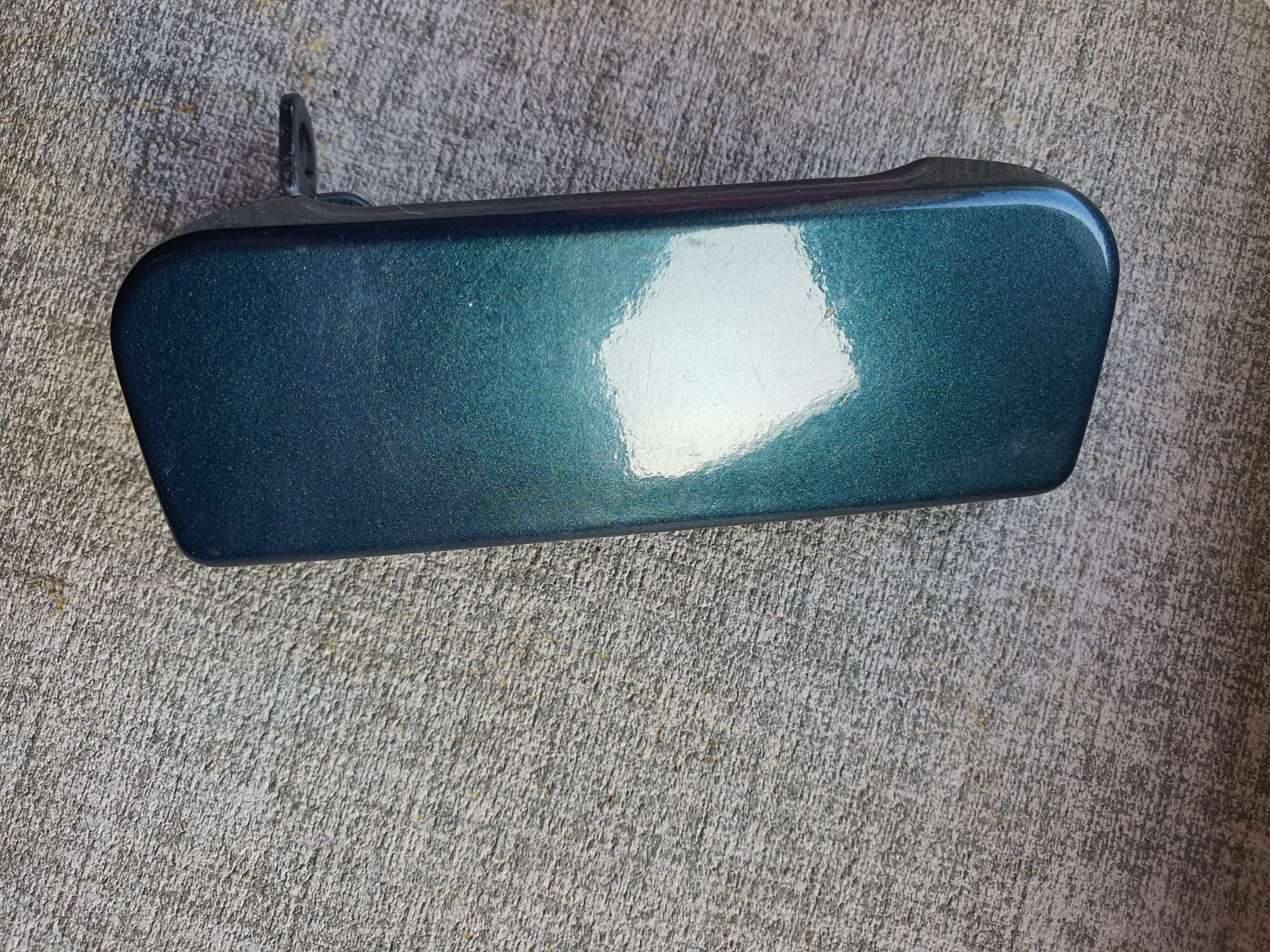 Mazda Bongo exterior sliding door handle in green