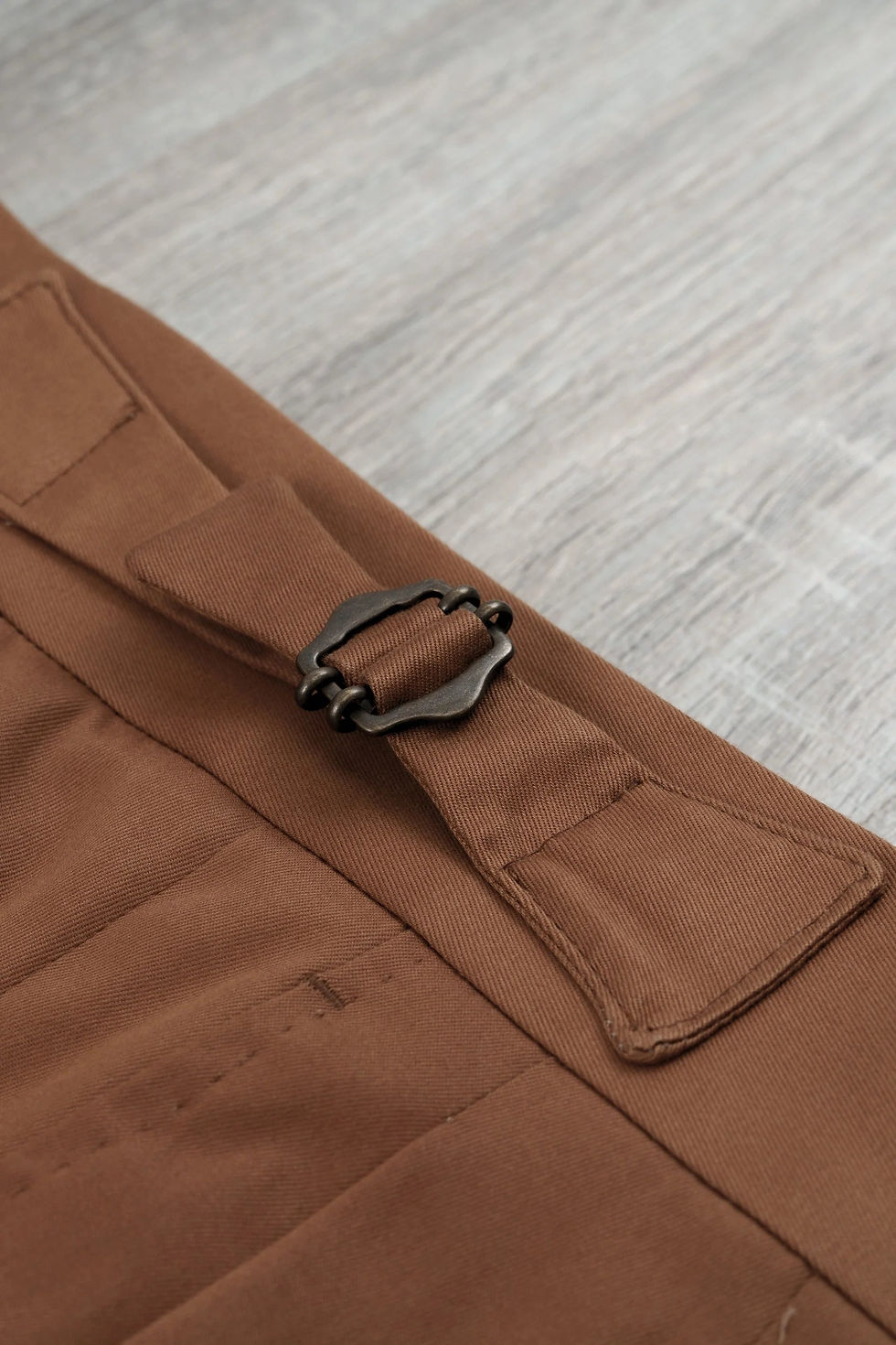 Thumbnail: Four Seasons Brown Cotton Trousers