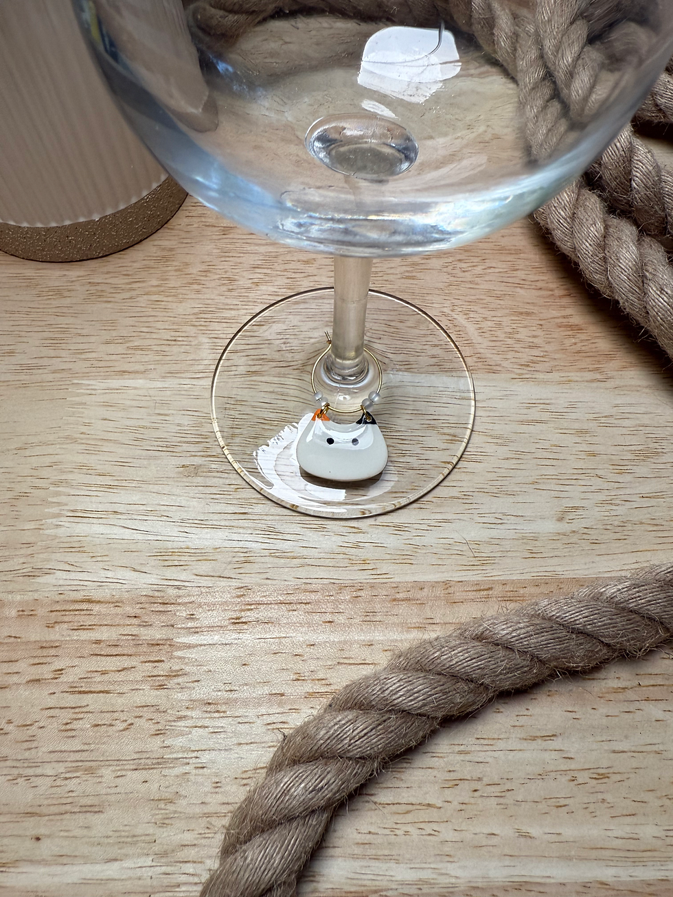 Thumbnail: Set of 4 Cat Face Charms
