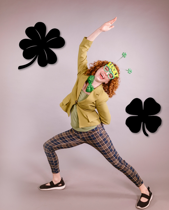4 Leaf Clover - Lucky Irish sign