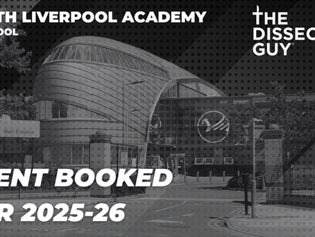 North Liverpool Academy Rebooks The Dissection Guy for a Second Year!
