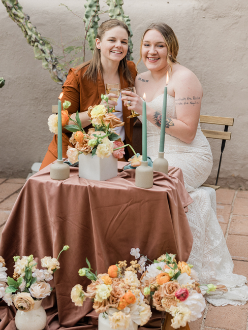 Boho Newly Weds Photo by Susannah Townsend
