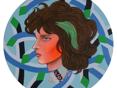 "Gorgone Moderna", the first artwork of my project has been completed... and sold in some hours!