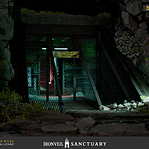 3D digital environment virtual production - Szenophrenia