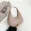 Thumbnail: Fashion Luxury Design PU Leather Shoulder Bag Women Small Clutch Handbag Purse F