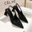 Thumbnail: Pointed High Heels Women 2025 New Fashion Dress Pointed Sandals Comfortable and 