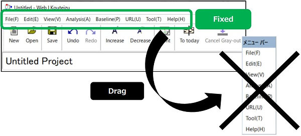 Improved Menu bar