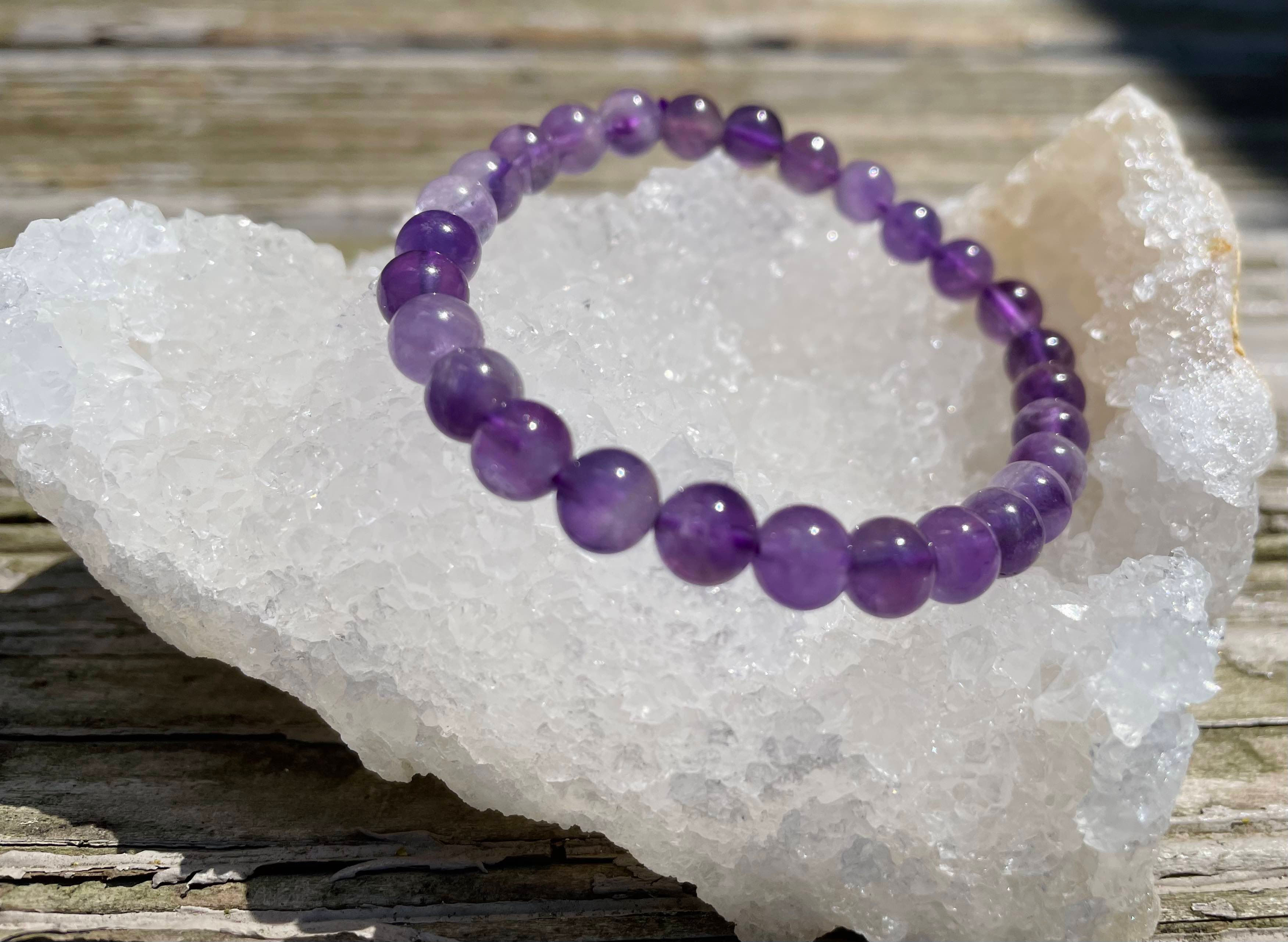 Bracelet Amethyste