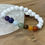 Miniature : Bracelet Howlite Blanche & 7 Chakras