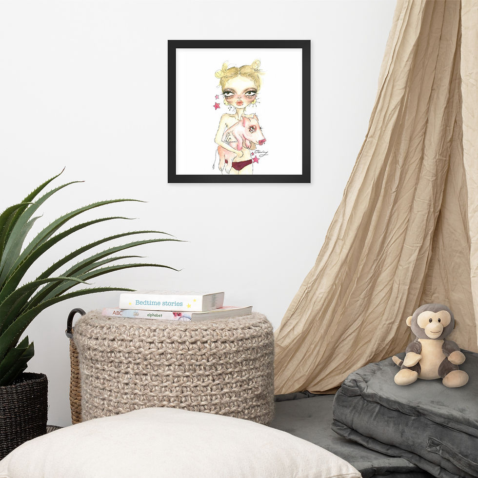 Thumbnail: She's With Me - Framed