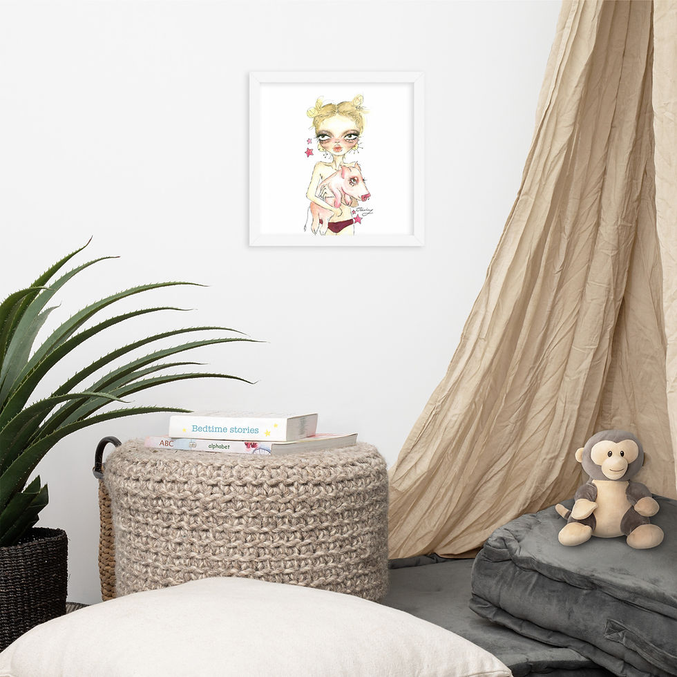 Thumbnail: She's With Me - Framed