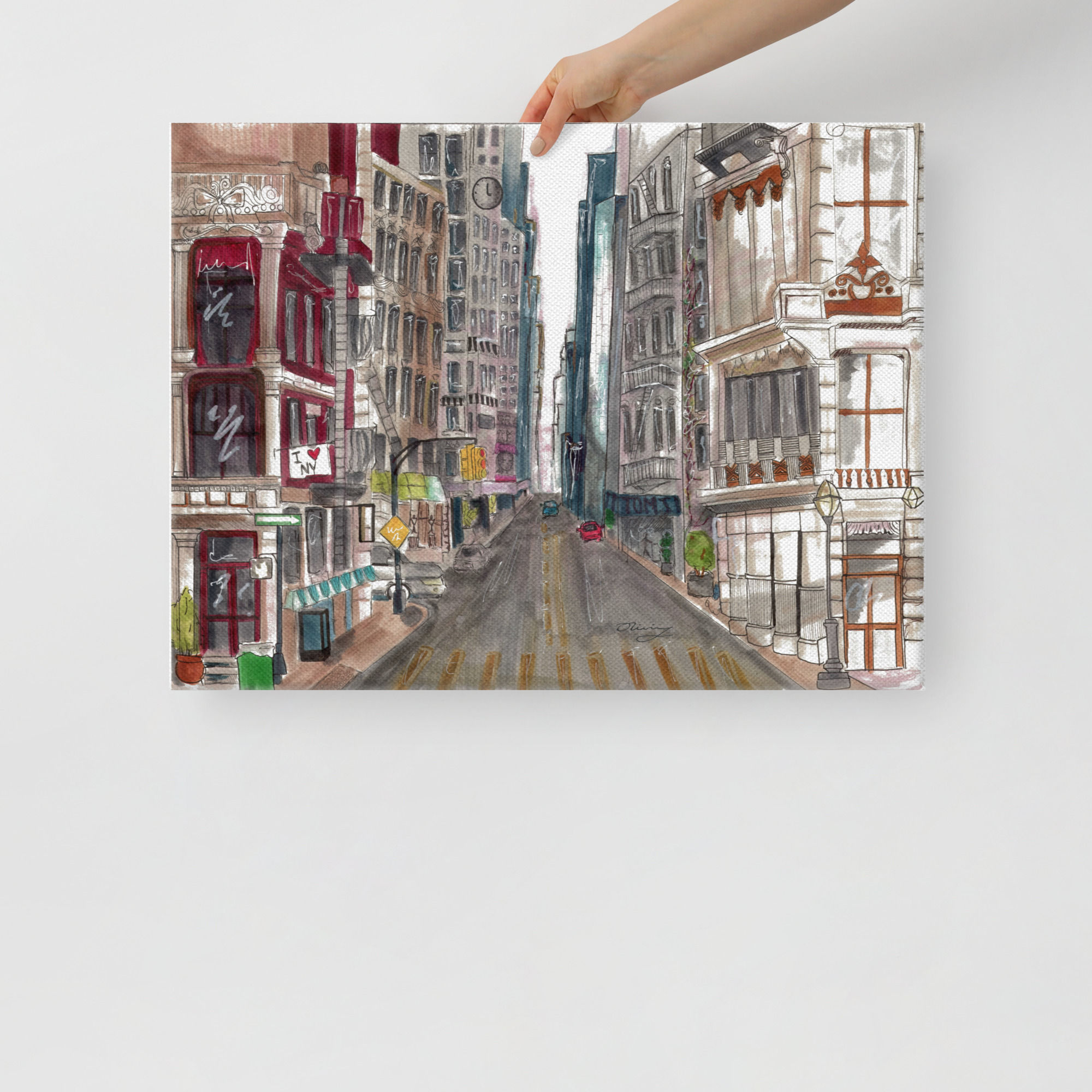 I Heart NY - Canvas