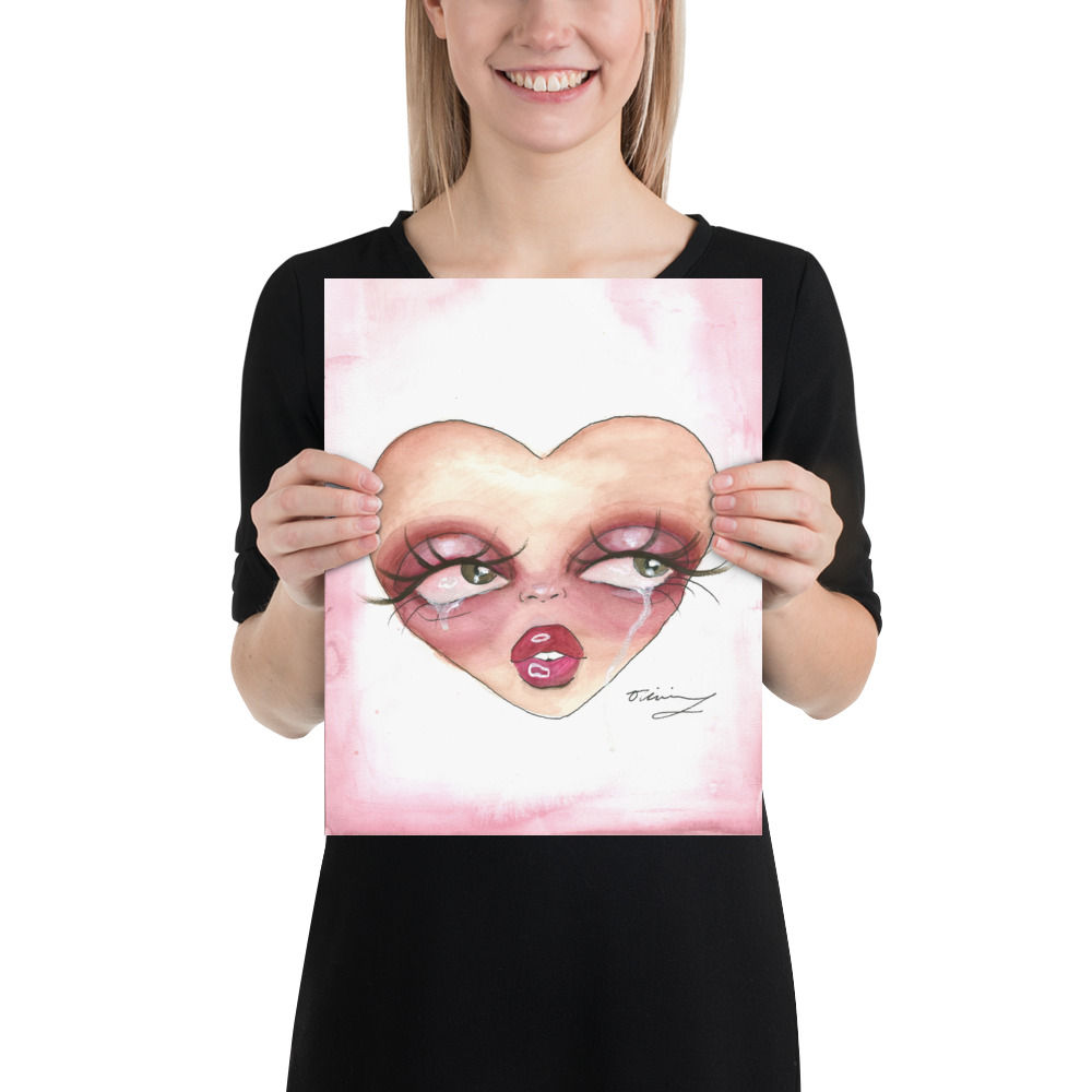 Crying Heart - Print