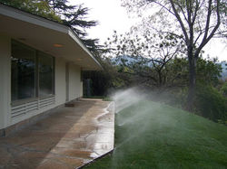Spraying With Sprinklers
