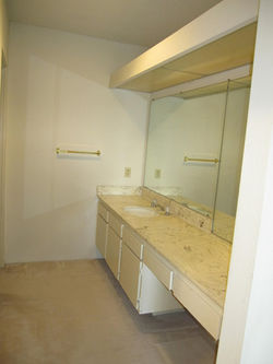 The Dated Bathroom Light Soffit