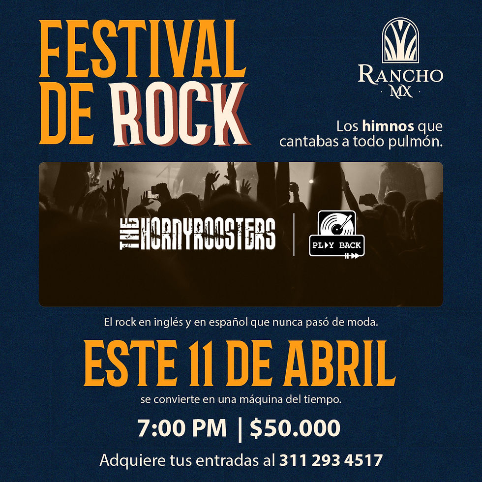 FESTIVAL DE ROCK en Rancho MX 