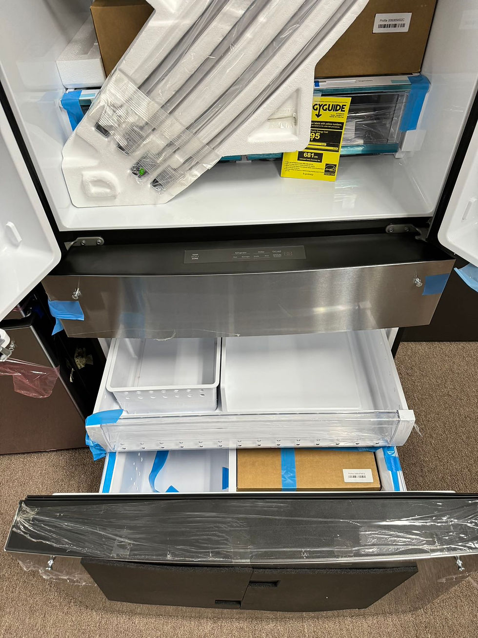 Thumbnail: GE Profile 28.7 cu. ft. 4-Door French Door Refrigerator