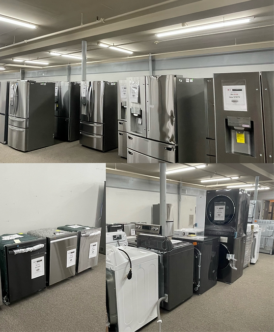 GE 25.1 cu. ft. Side by Side Refrigerator Appliances 4 Less LA