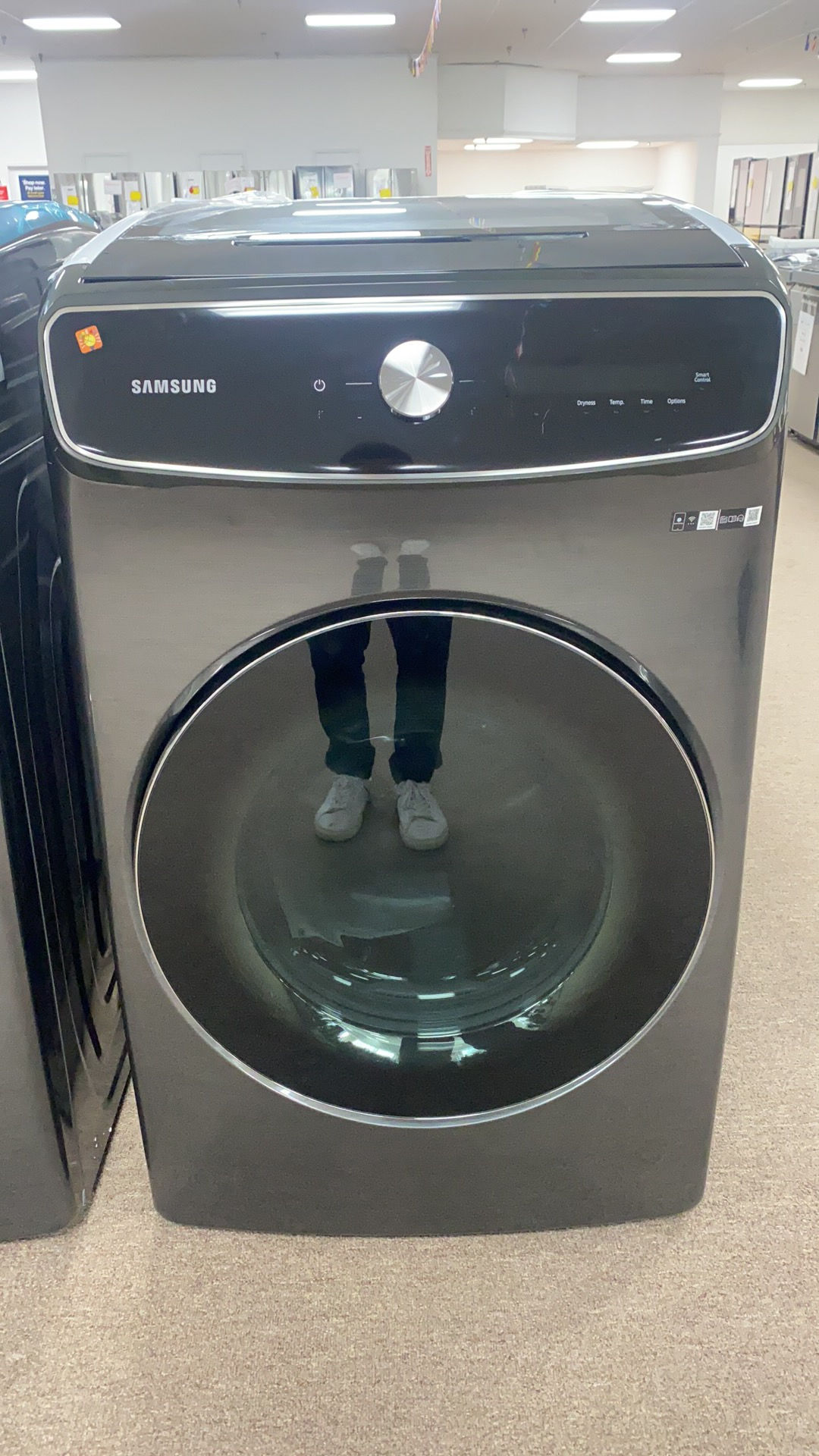 (Model: DVE60A9900V/A3) Samsung 7.5 cu.ft. Electric Dryer
