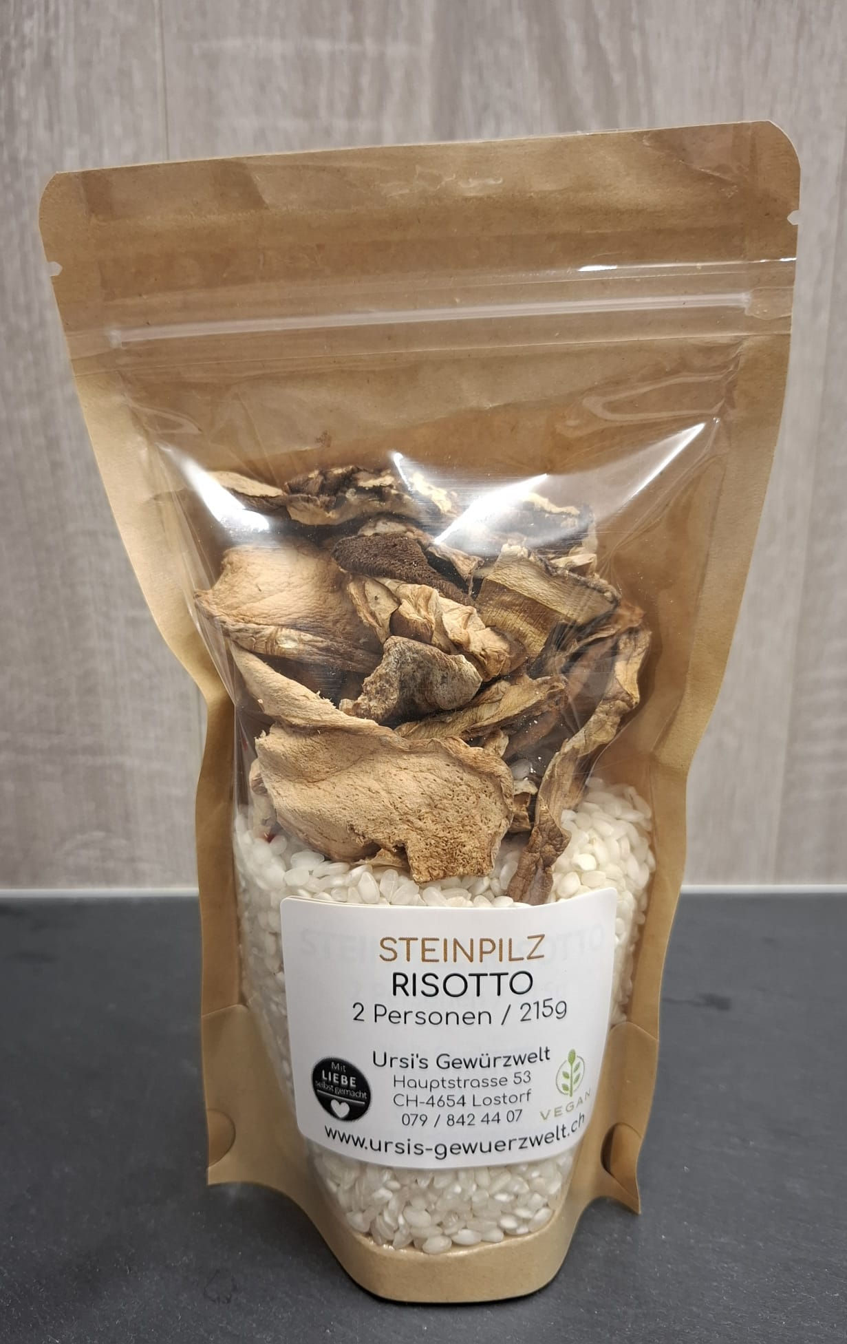 Steinpilz-Risotto / 2 Pers.