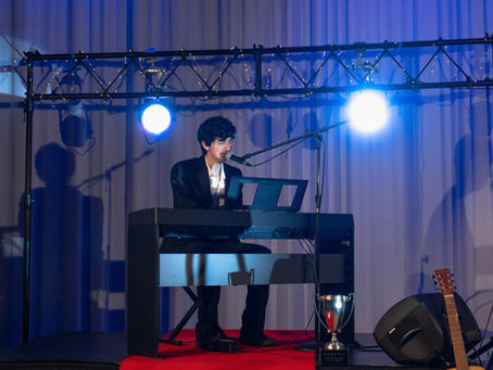 Jeremy Performing at His Piano for Locals Live
