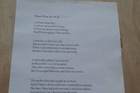 There Was No Wall on the Graduation Program