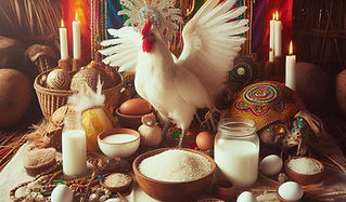 Summoning the voodoo fertility Loa Ayida-Weddo