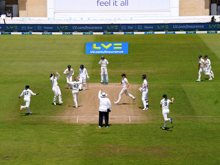 Snapshot of the fifth day of the women's Ashes Test