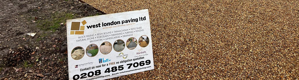 resin driveway
