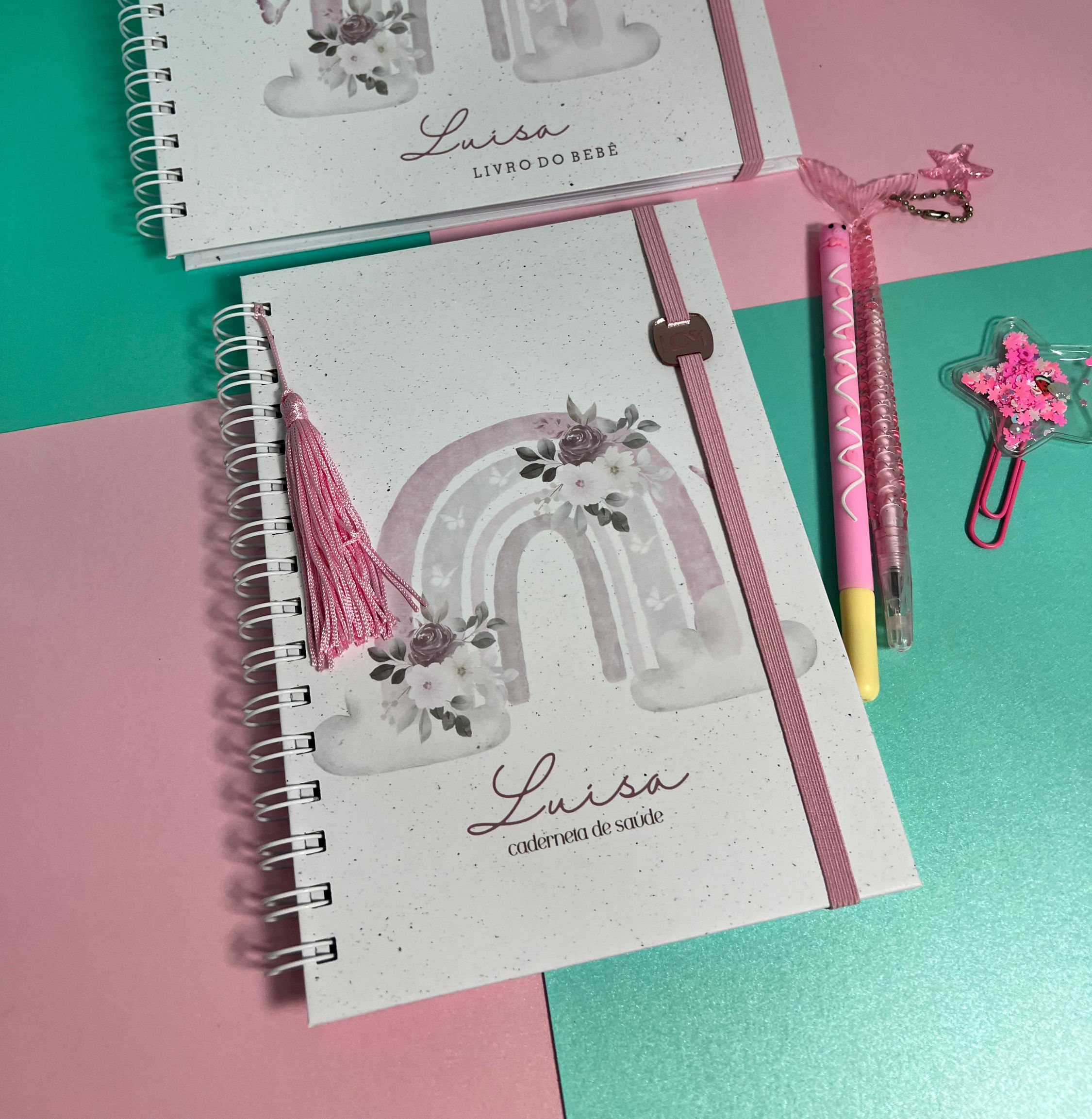 Caderneta de Saúde Arco Íris Boho