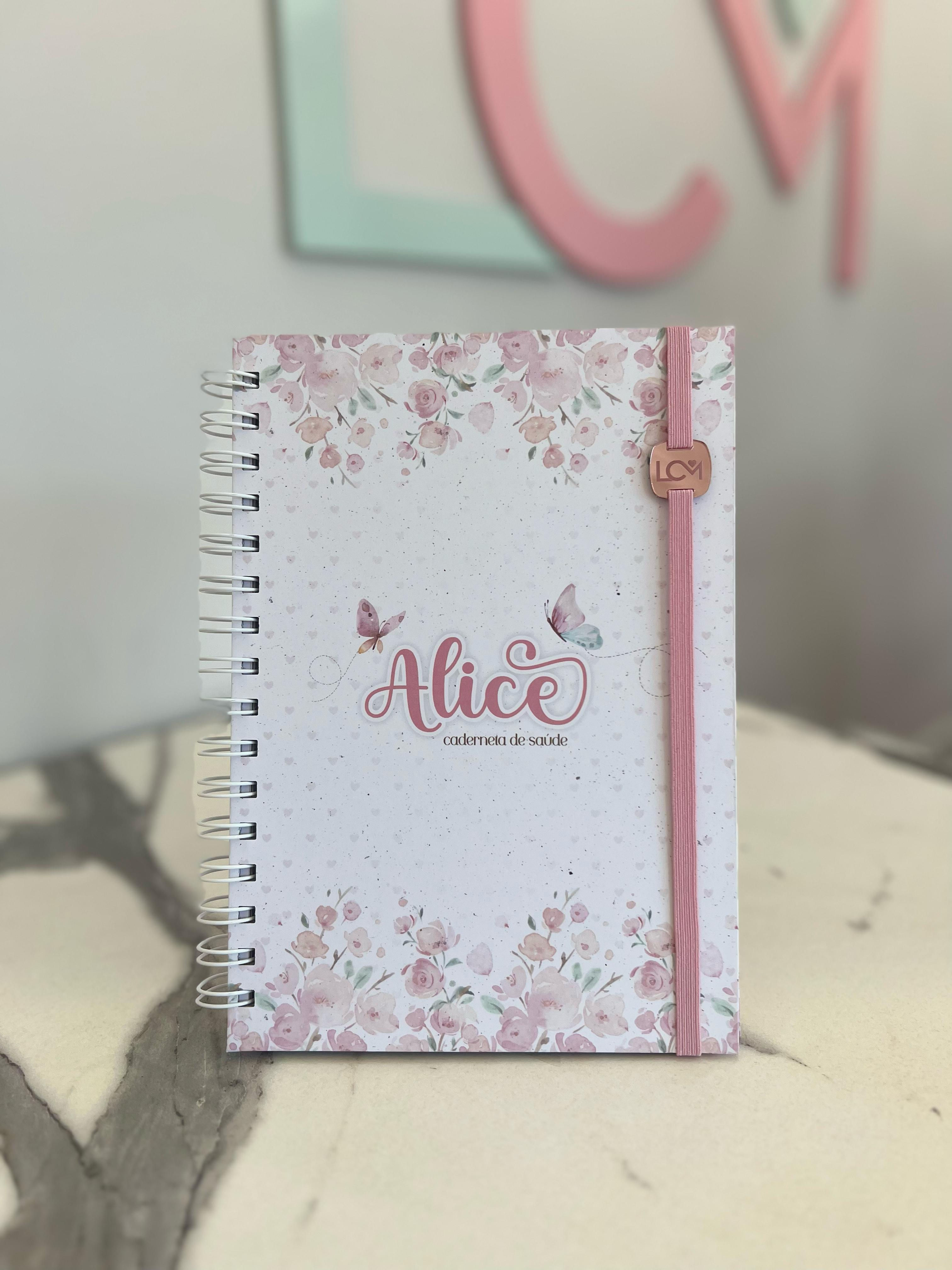 Caderneta de Saúde Floral Borboleta