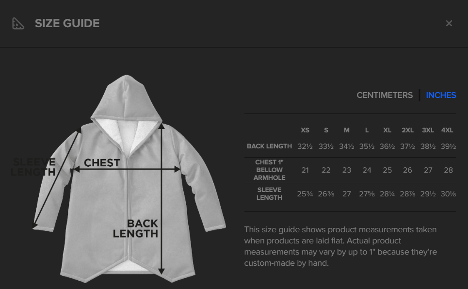 Thumbnail: MICROFLEECE CLOAK