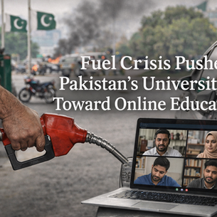 Fuel Crisis Pushes Pakistan’s Universities Toward Online Education