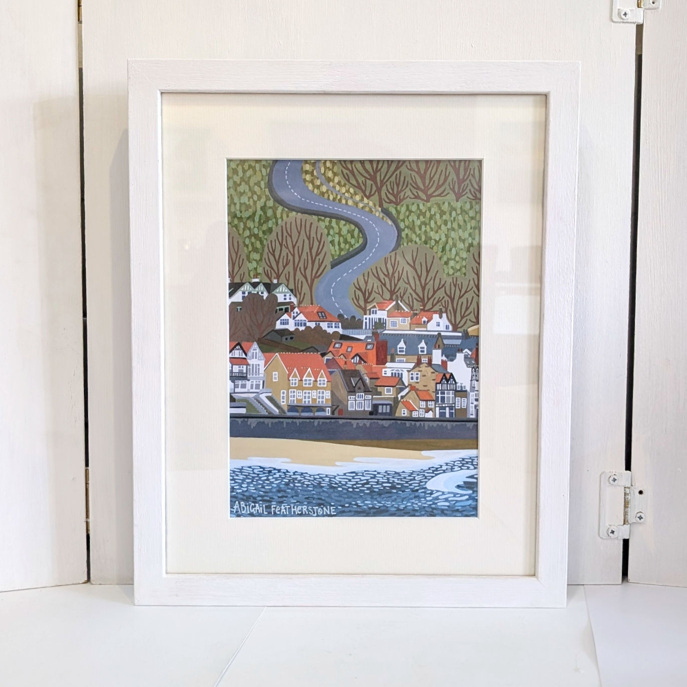 Sandsend & Lythe Bank - Framed Print