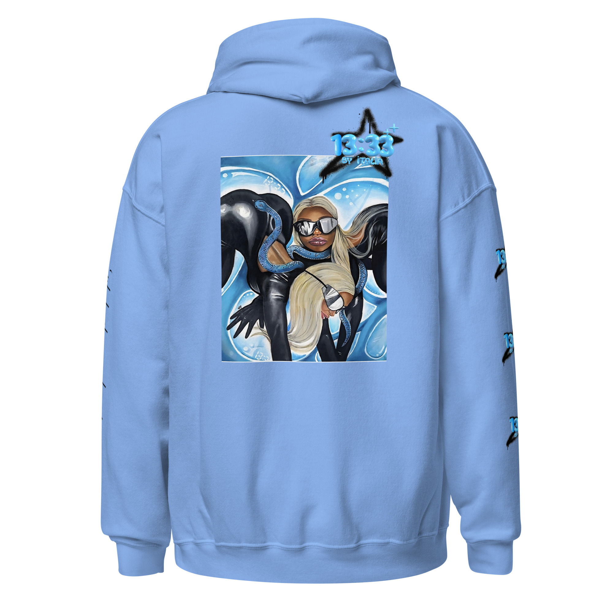 Seeing double x 13:33 Unisex Hoodie