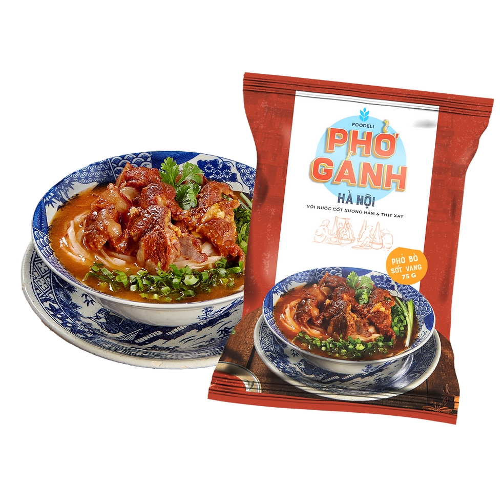 Thumbnail: Instant Pho Ganh Hanoi Viet Beef Stew Flavor/24 packs x 75g