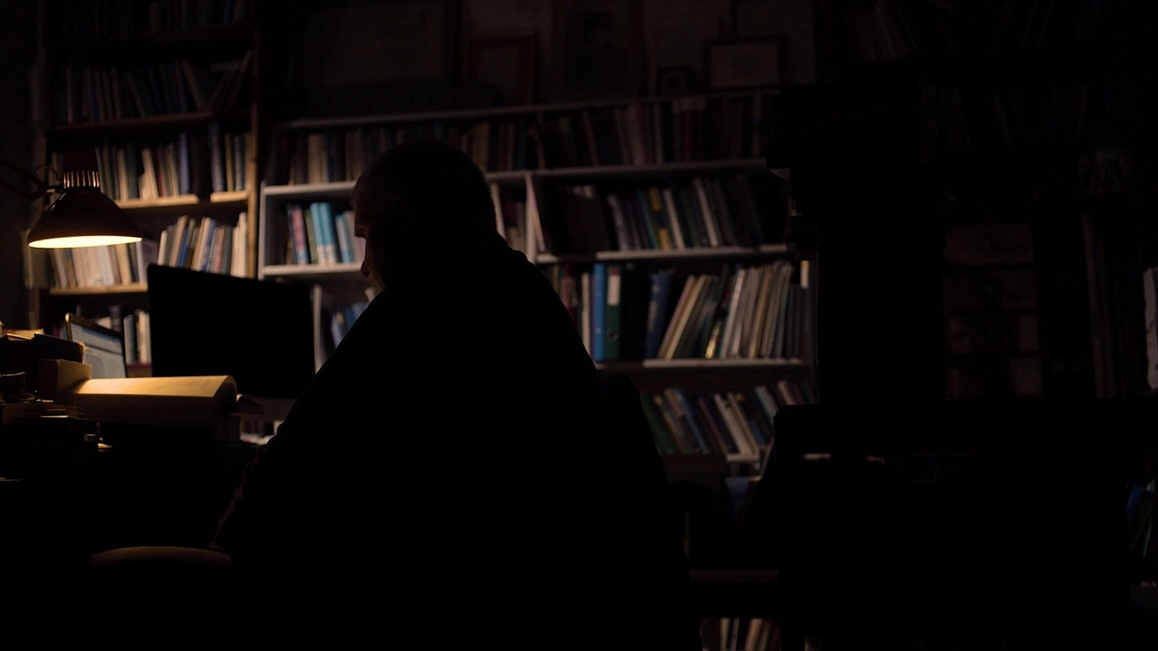 Directed by Daiga Bitena. DOP Arturs Sulbergs / Artūrs Šulbergs. Uldis Berzins / Uldis Bērziņš : Library (2019). Episode from "The Library" featuring Uldis Berzins - critically acclaimed literature translator and poet.