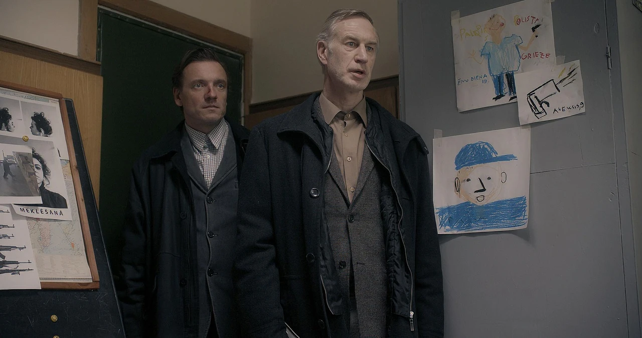 Directed by Rudolfs Mikelsons / Rudolf Ming. DOP Arturs Sulbergs / Artūrs Šulbergs. Starring Ģirts Krūmiņš. An Incident with Citizen Zarins (2021). Made in Latvian Academy of Culture, LKA. 