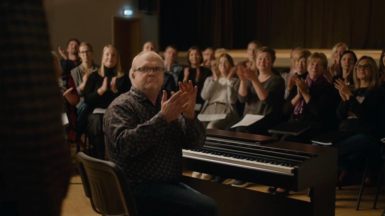 Ikšķile Choir commercial  / The Sad Man (2025) Latvian
Directed and written by Rūdolfs Miķelsons
Starring mixed choir Ikšķile conducted by Māris Sirmais
DOP: Artūrs Šulbergs
Equipment & huge thanks: BBRental; Ermīns Baltais; Roberts Vinovskis