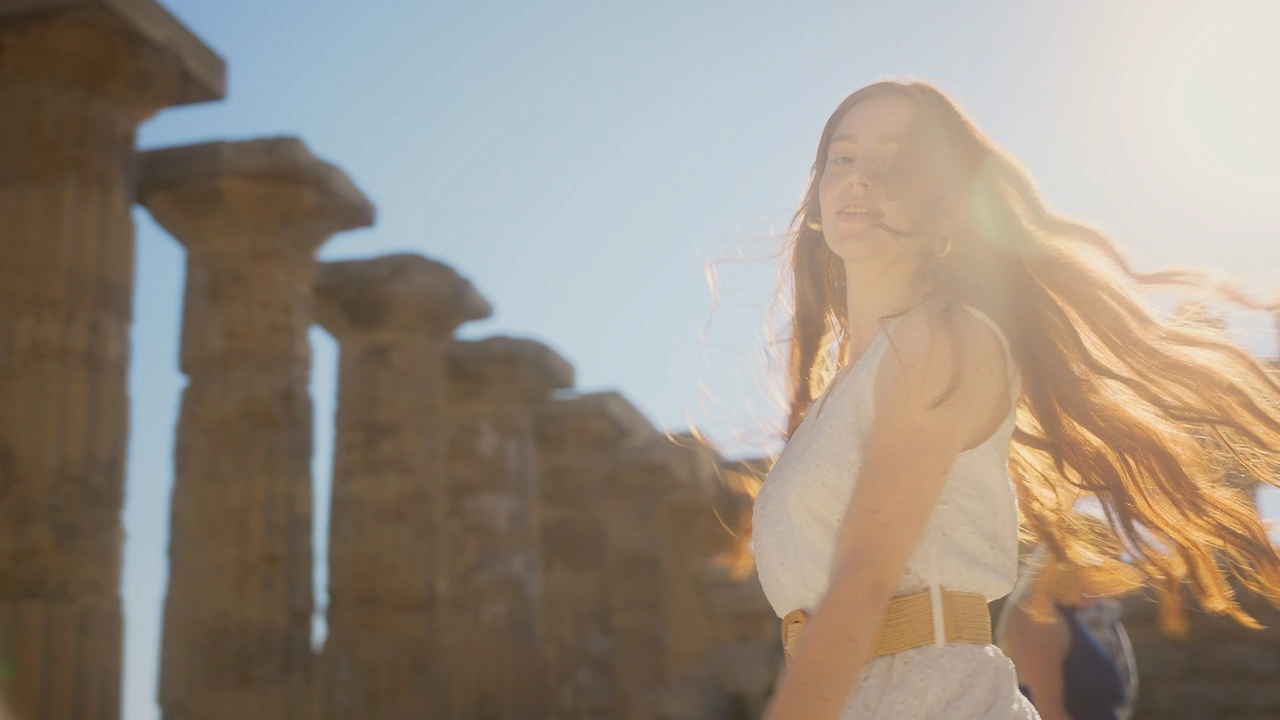 Blue Sand Sicily - Summer 2023 Fashion Spec ad. Directed by Alessandro Montalbano. Cinematography by Arturs Sulbergs / Artūrs Šulbergs. Spec ad. Shot in Sicily, Summer 2023.